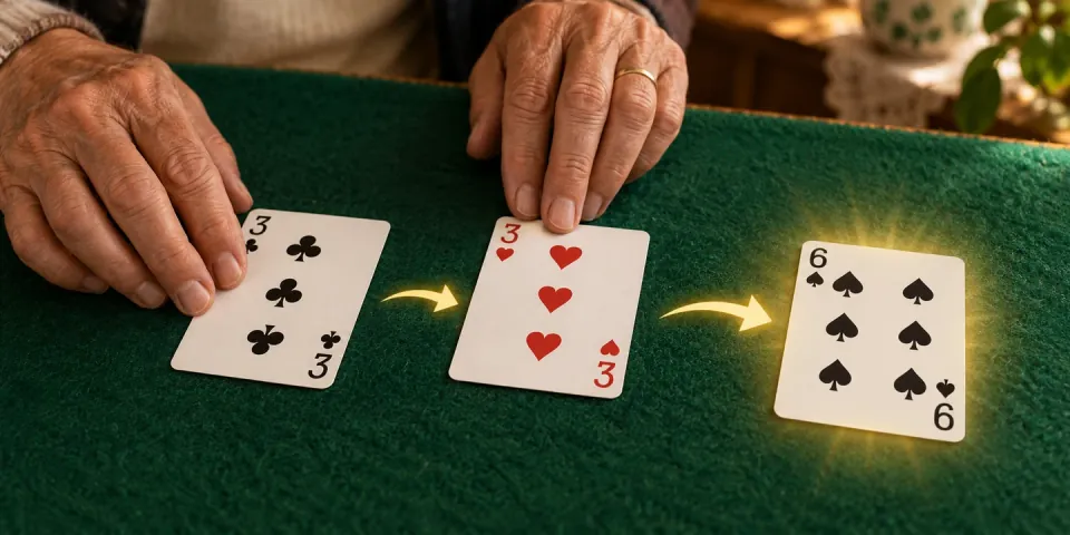 Arte de Combine cartas